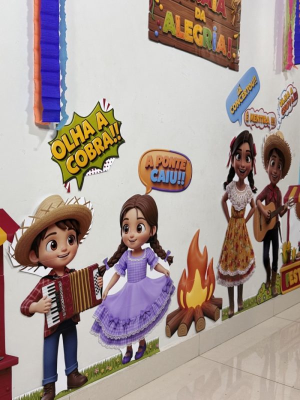 Painel de Festa Junina - Arraiá da Alegria - Imagem 3