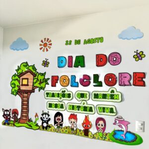 PAINEL FOLCLORE + 5 BRINDES